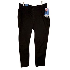 Lee Womens Easy Fit Black Skinny Jeans 18W‎ Petite Stretch Comfort NWT